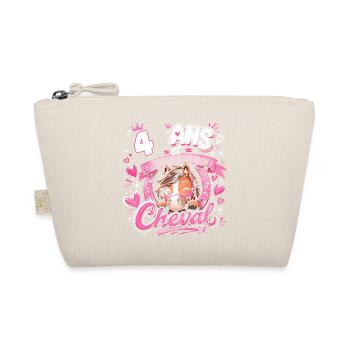 Cheval 4 Ans Anniversaire Fille Poney - Trousse biologique - nature - Devant