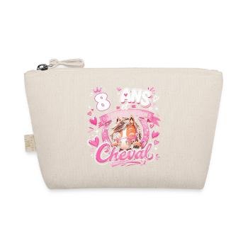 Cheval 8 Ans Anniversaire Fille Poney - Trousse biologique - nature - Devant
