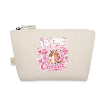 Cheval 10 Ans Anniversaire Fille Poney - Trousse biologique - nature - Devant