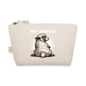 Don't Bother Me Sheep Sheep Shepherd Sheep Holder - Organic Pouch - nature - Front