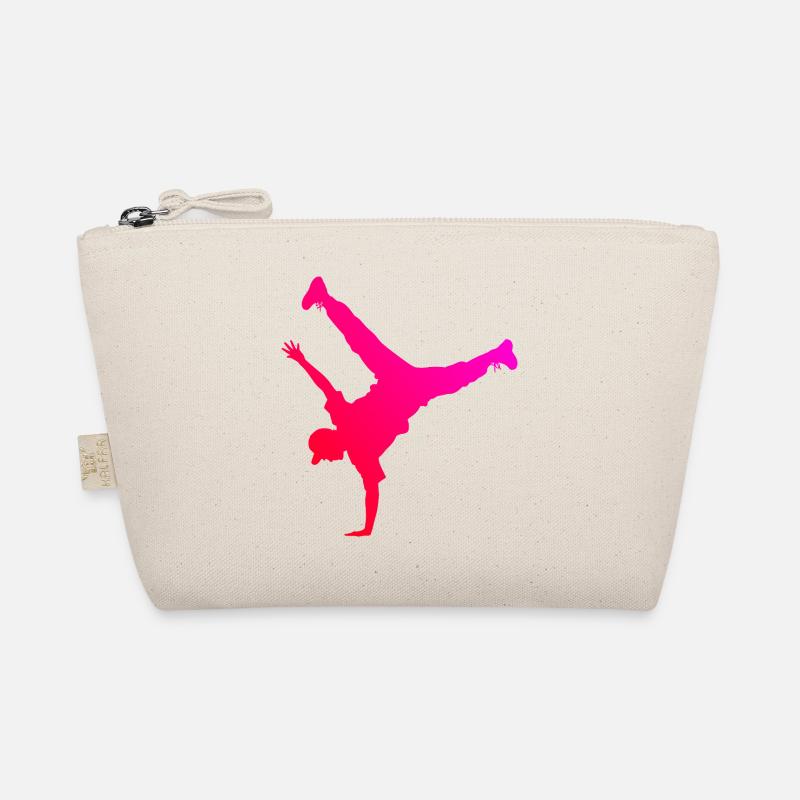 Gift idea for a breakdancer with street dance Organic Pouch