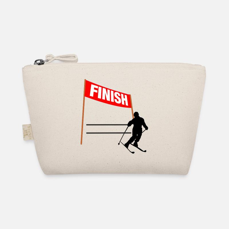 Ski Finish Custom Organic Pouch