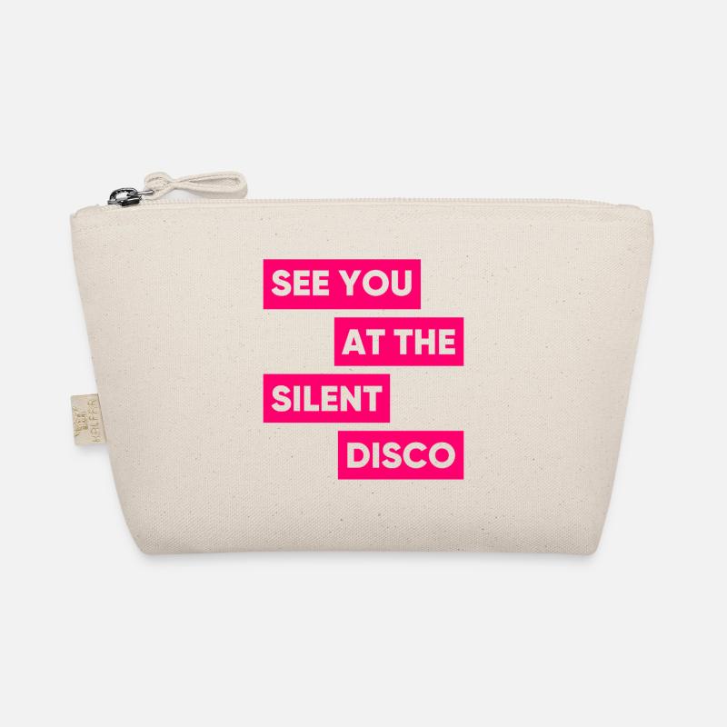 Wir sehen uns in der Silent Disco Bio-Täschchen