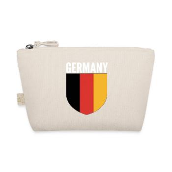 Germany Shield Flag Design - Organic Pouch - nature - Front