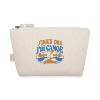 J’peux pas j’ai Canoë - Trousse biologique - nature - Devant