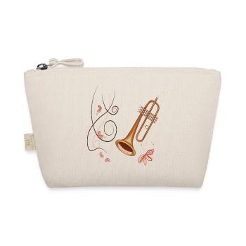 Posaune Musikinstrument - Bio-Täschchen - Natur - Vorne