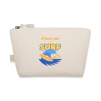 Surf ensoleillé: plage et palmier - Trousse biologique - nature - Devant
