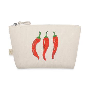 Triple Chili Graphic Impressionism - Organic Pouch - nature - Front