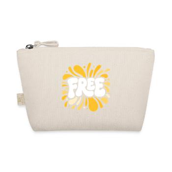 Liberty in Pop Yellow Shards - Organic Pouch - nature - Front