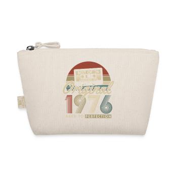Original 1976 Jahrgang Vintage Geburtstag Geschenk - Bio-Täschchen - Natur - Vorne