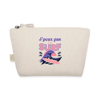 J'ai Surf Retro Pastel - Trousse biologique - nature - Devant