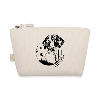 Pointer Portrait Hunde Jagdhunde Jagdhund Wilsigns - Bio-Täschchen - Natur - Vorne