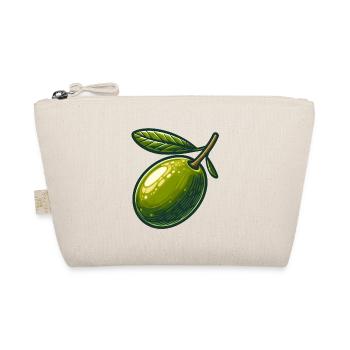 Olive Green Graphic - Organic Pouch - nature - Front