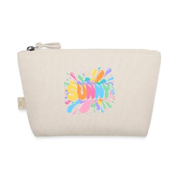 Sunny Splash Letters - Bio-Täschchen - Natur - Vorne
