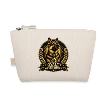 Loyalty Never Quits German Shepherd - Bio-Täschchen - Natur - Vorne