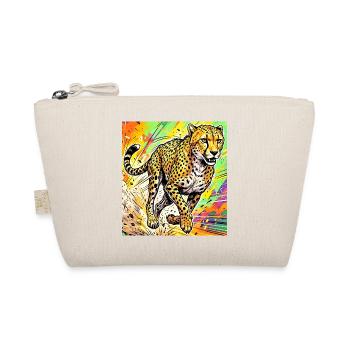 cheetah - Organic Pouch - nature - Front