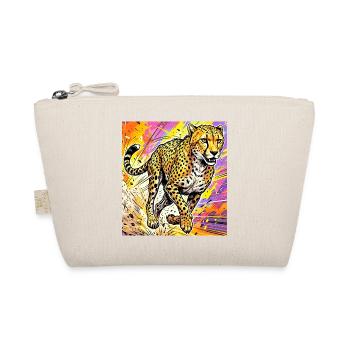cheetah - Organic Pouch - nature - Front