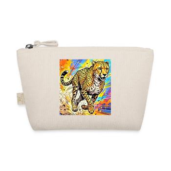 cheetah - Organic Pouch - nature - Front