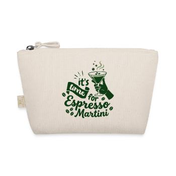 C’est l’heure du martini espresso - Trousse biologique - nature - Devant