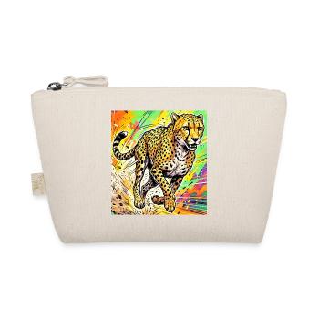 cheetah - Organic Pouch - nature - Front