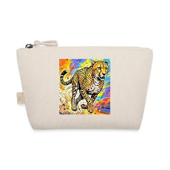 cheetah - Organic Pouch - nature - Front