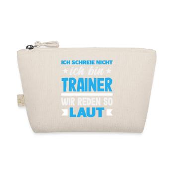 Handball Handballer Handball Trainer Fan Geschenk - Bio-Täschchen - Natur - Vorne
