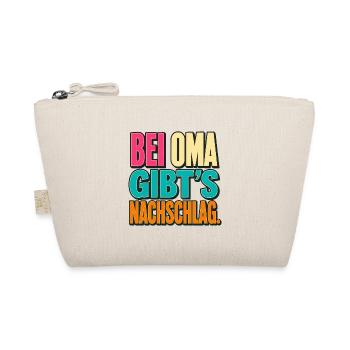 Bei Oma Gibt's Nachschlag - Bio-Täschchen - Natur - Vorne