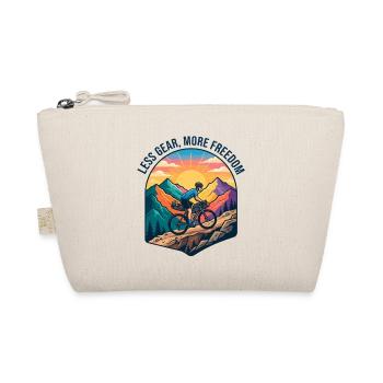Bikepacking Mountain Ridge Cycling - Organic Pouch - nature - Front