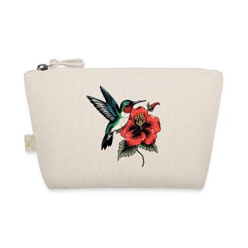 Wing Beat In Ink - Organic Pouch - nature - Front