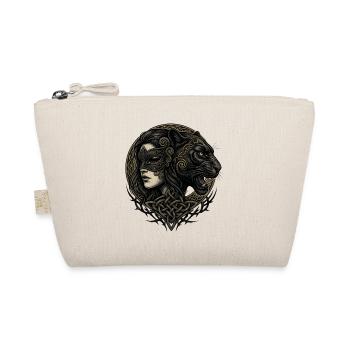 Dame de proue et animal en nœud celtique - Trousse biologique - nature - Devant