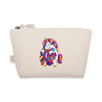 Unicorn Static Cling Laundry Fail - Organic Pouch - nature - Front