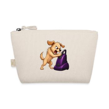 Angry Dog Vacuum Cleaner Showdown - Organic Pouch - nature - Front