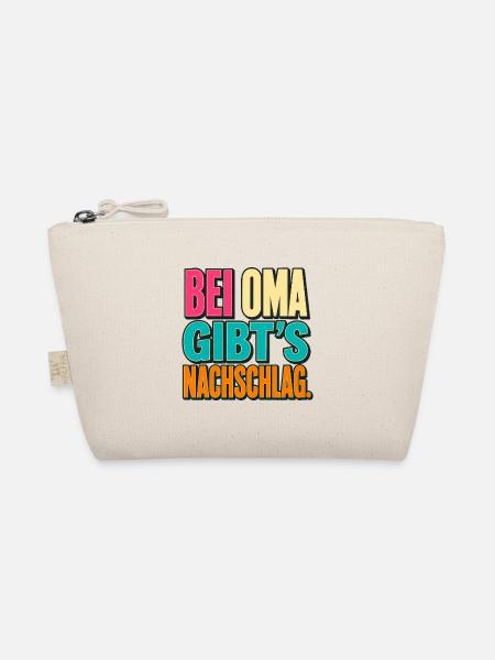 Bei Oma gibt’s Nachschlag. - Bio-Täschchen - Natur
