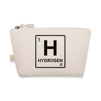Wasserstoff-Fett-H-Element-Grafik - Bio-Täschchen - Natur - Vorne