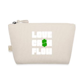 Love Cash Flow Tee - Bio-Täschchen - Natur - Vorne