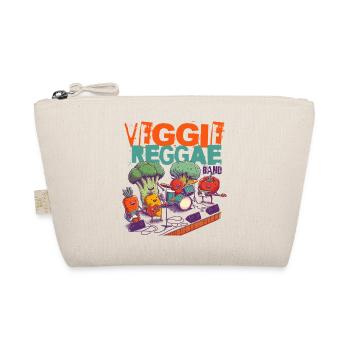 VEGGIE REGGAE BAND - Bio-Täschchen - Natur - Vorne