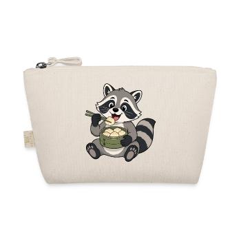 Waschbär Dumpling - Bio-Täschchen - Natur - Vorne