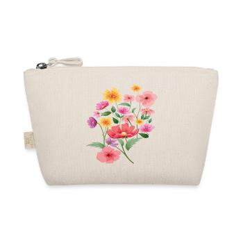 Blütenpracht Flora - Bio-Täschchen - Natur - Vorne