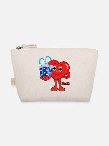 Mucki Riesen-Geschenk - Bio-Täschchen - Natur