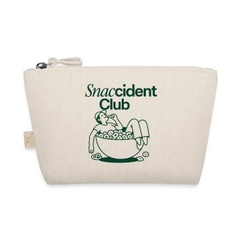 Snaccident Club – Lustiger Snack-Unfall - Bio-Täschchen - Natur - Vorne