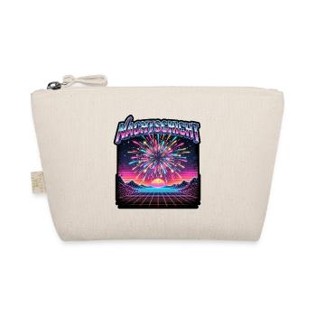 Retro 80s Pyro Nachtschicht - Bio-Täschchen - Natur - Vorne