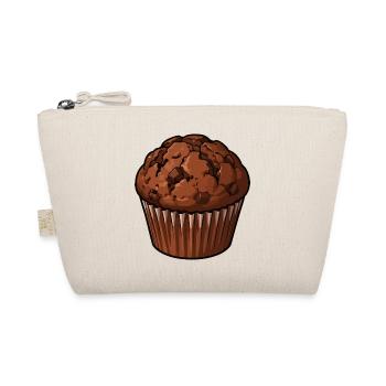 Schoko Muffin Illustration - Bio-Täschchen - Natur - Vorne