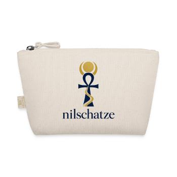 Nilschätze Ankh Logo Design - Bio-Täschchen - Natur - Vorne