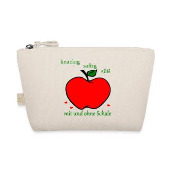Apfel - Bio-Täschchen - Natur - Vorne
