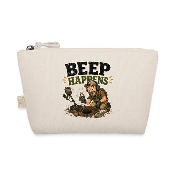  Sondengänger Sondler sondeln fun BEEP-HAPPENS - Bio-Täschchen - Natur - Vorne