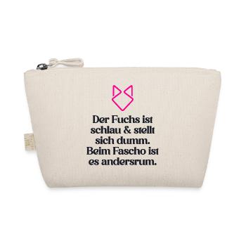 ZEICHEN SETZEN GEGEN RECHTS - Bio-Täschchen - Natur - Vorne