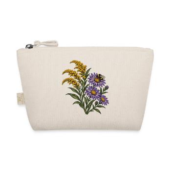 Goldrute-Aster-Hummel - Bio-Täschchen - Natur - Vorne