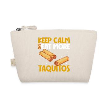 Keep Calm - Taquitos - Bio-Täschchen - Natur - Vorne