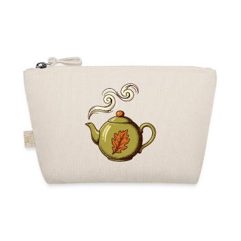 Teekanne mit Herbstduft - Bio-Täschchen - Natur - Vorne