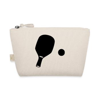 Tischtennis Spieler Geschenk - Bio-Täschchen - Natur - Vorne